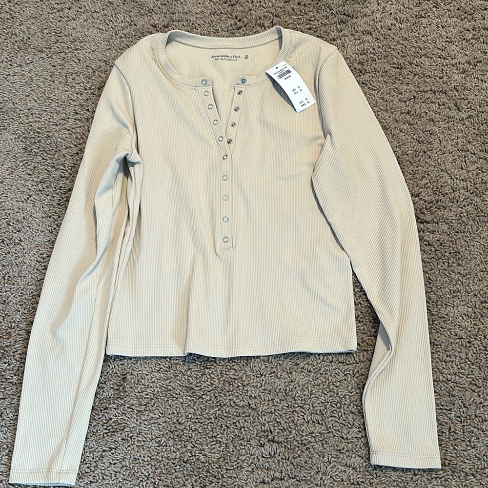 Abercrombie Ribbed Long Sleeve